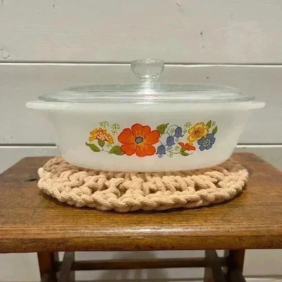 GlasBake oval vintage glass casserole  J 235 ⚠️ - Picture 5 of 5